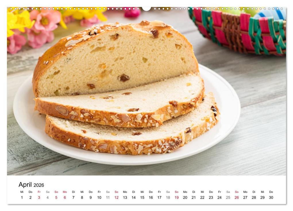 Weitere Ansicht: Kuchen, Kekse und Gebäck - süß und lecker durch das Jahr (Wandkalender 2026 DIN A2 quer), CALVENDO Monatskalender | Martin Rettenberger, Calvendo
