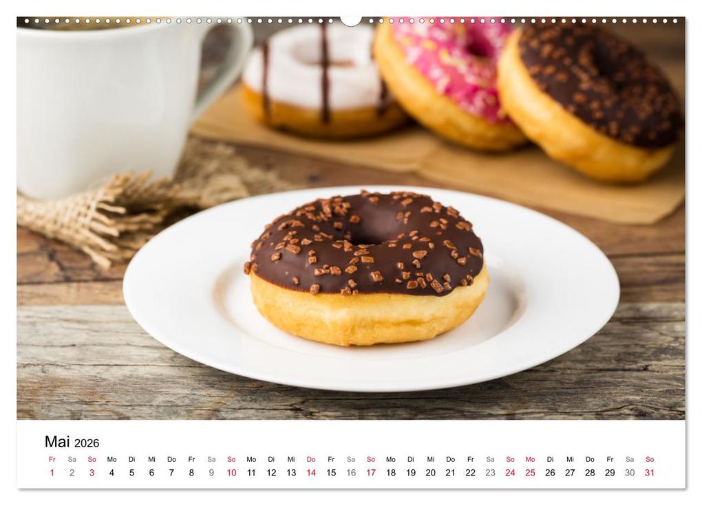 Weitere Ansicht: Kuchen, Kekse und Gebäck - süß und lecker durch das Jahr (Wandkalender 2026 DIN A2 quer), CALVENDO Monatskalender | Martin Rettenberger, Calvendo
