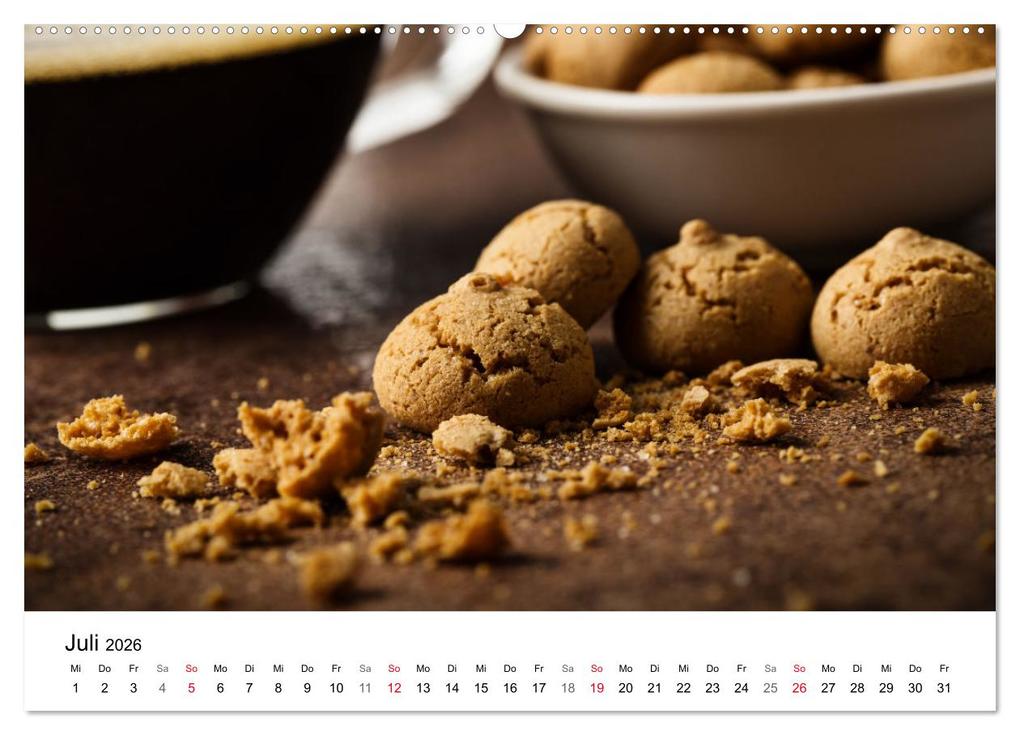 Weitere Ansicht: Kuchen, Kekse und Gebäck - süß und lecker durch das Jahr (Wandkalender 2026 DIN A2 quer), CALVENDO Monatskalender | Martin Rettenberger, Calvendo