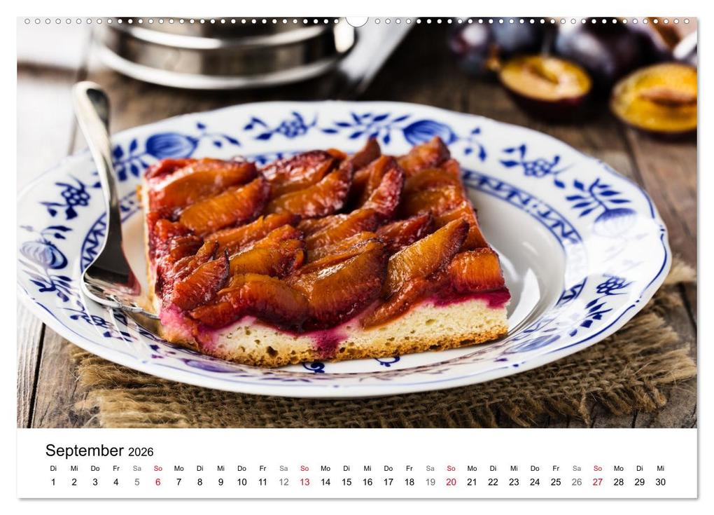 Weitere Ansicht: Kuchen, Kekse und Gebäck - süß und lecker durch das Jahr (Wandkalender 2026 DIN A2 quer), CALVENDO Monatskalender | Martin Rettenberger, Calvendo