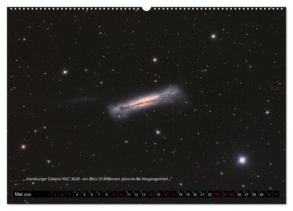 Weitere Ansicht: Astrofotografie - Wunder des Universums (Wandkalender 2026 DIN A2 quer), CALVENDO Monatskalender | Calvendo, Stefan, Stefan Stefan