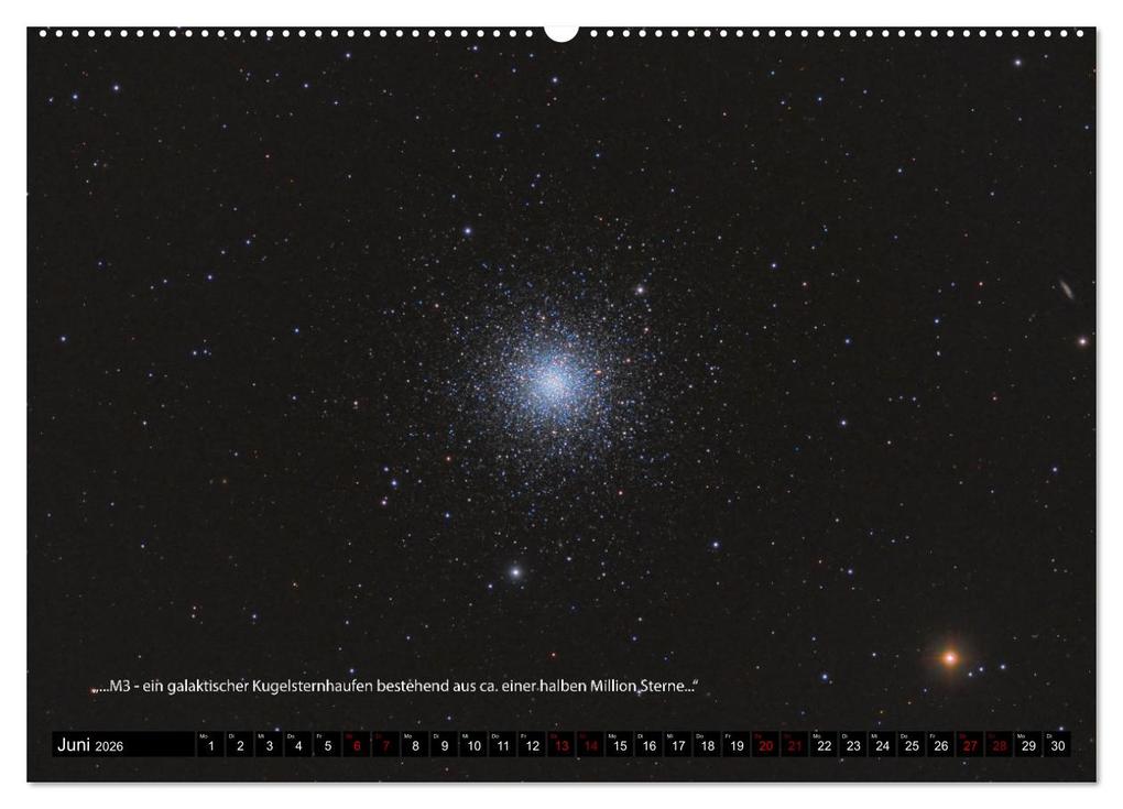 Weitere Ansicht: Astrofotografie - Wunder des Universums (Wandkalender 2026 DIN A2 quer), CALVENDO Monatskalender | Calvendo, Stefan, Stefan Stefan