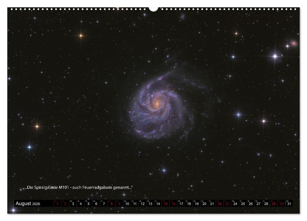 Weitere Ansicht: Astrofotografie - Wunder des Universums (Wandkalender 2026 DIN A2 quer), CALVENDO Monatskalender | Calvendo, Stefan, Stefan Stefan
