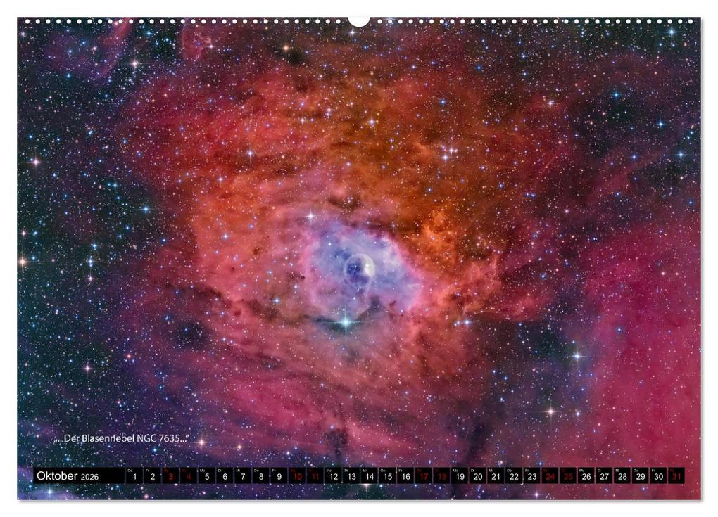 Weitere Ansicht: Astrofotografie - Wunder des Universums (Wandkalender 2026 DIN A2 quer), CALVENDO Monatskalender | Calvendo, Stefan, Stefan Stefan