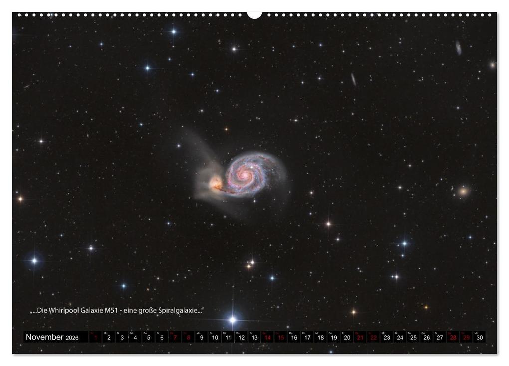 Weitere Ansicht: Astrofotografie - Wunder des Universums (Wandkalender 2026 DIN A2 quer), CALVENDO Monatskalender | Calvendo, Stefan, Stefan Stefan
