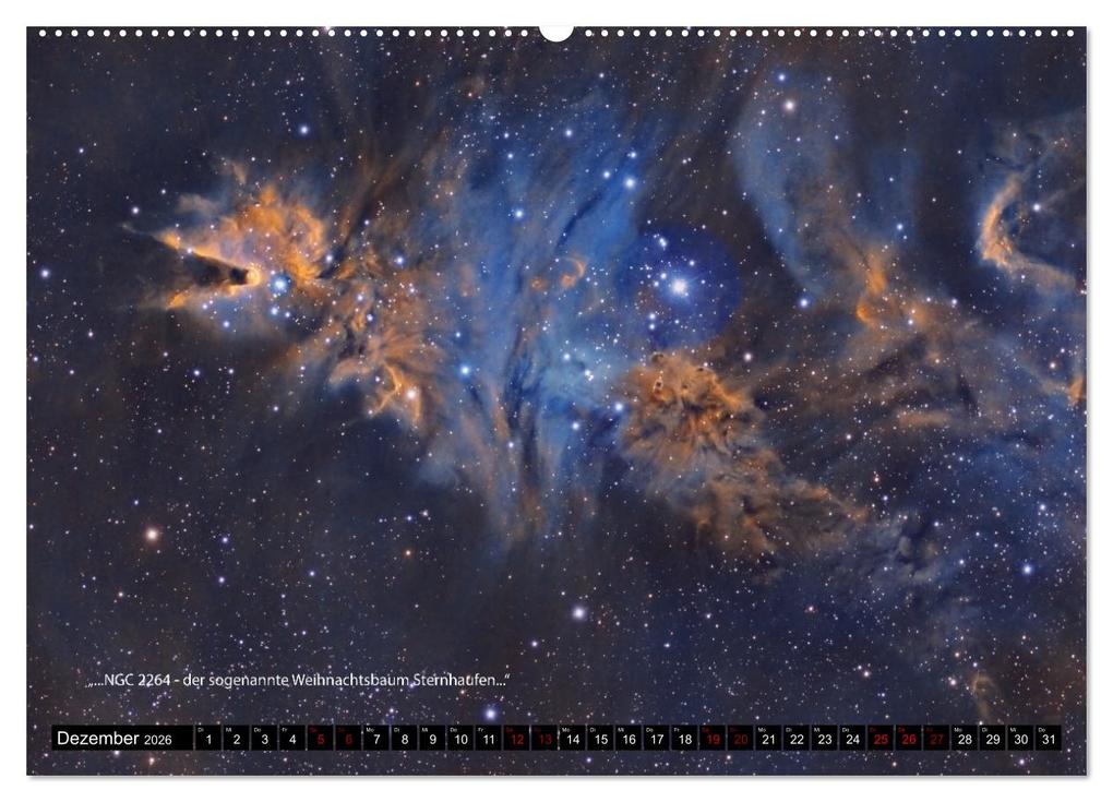 Weitere Ansicht: Astrofotografie - Wunder des Universums (Wandkalender 2026 DIN A2 quer), CALVENDO Monatskalender | Calvendo, Stefan, Stefan Stefan