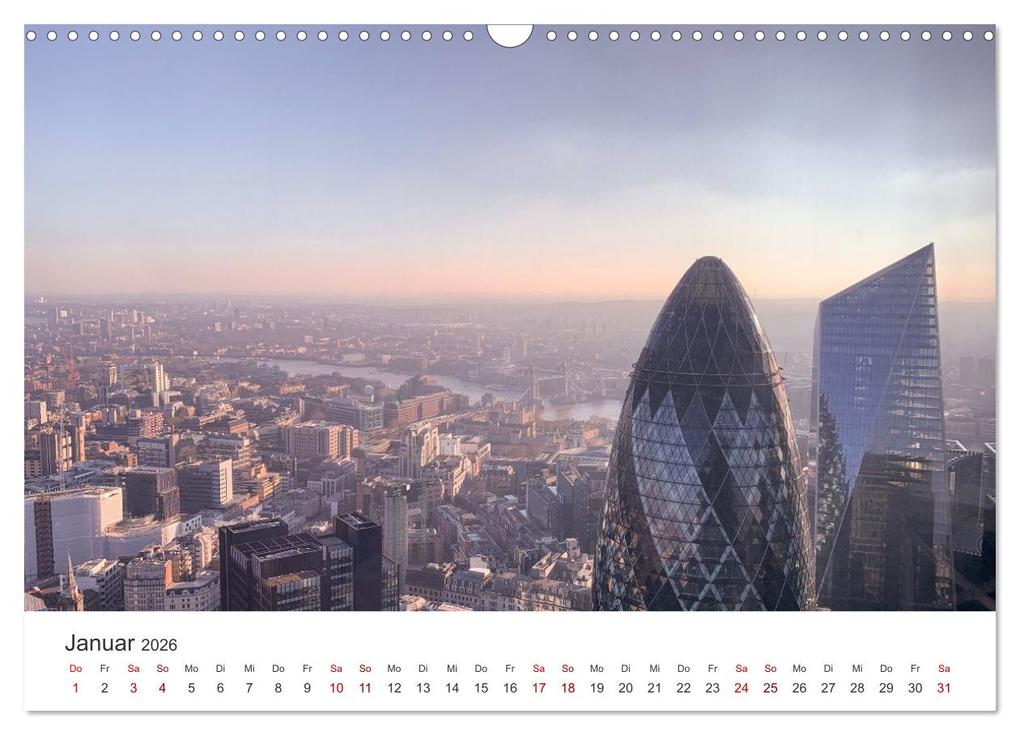 Weitere Ansicht: London - Die faszinierende Hauptstadt Englands. (Wandkalender 2026 DIN A3 quer), CALVENDO Monatskalender | Calvendo, M. Scott