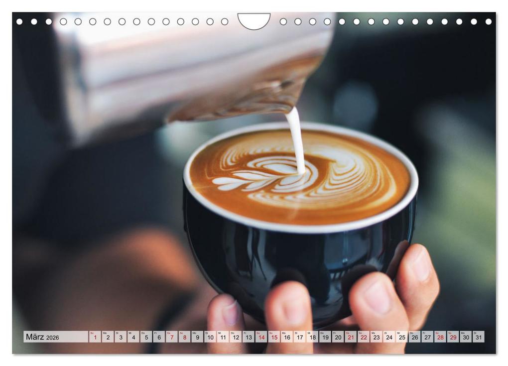 Weitere Ansicht: Lust auf leckeren Kaffee? (Wandkalender 2026 DIN A4 quer), CALVENDO Monatskalender | Calvendo, Gunter Kirsch