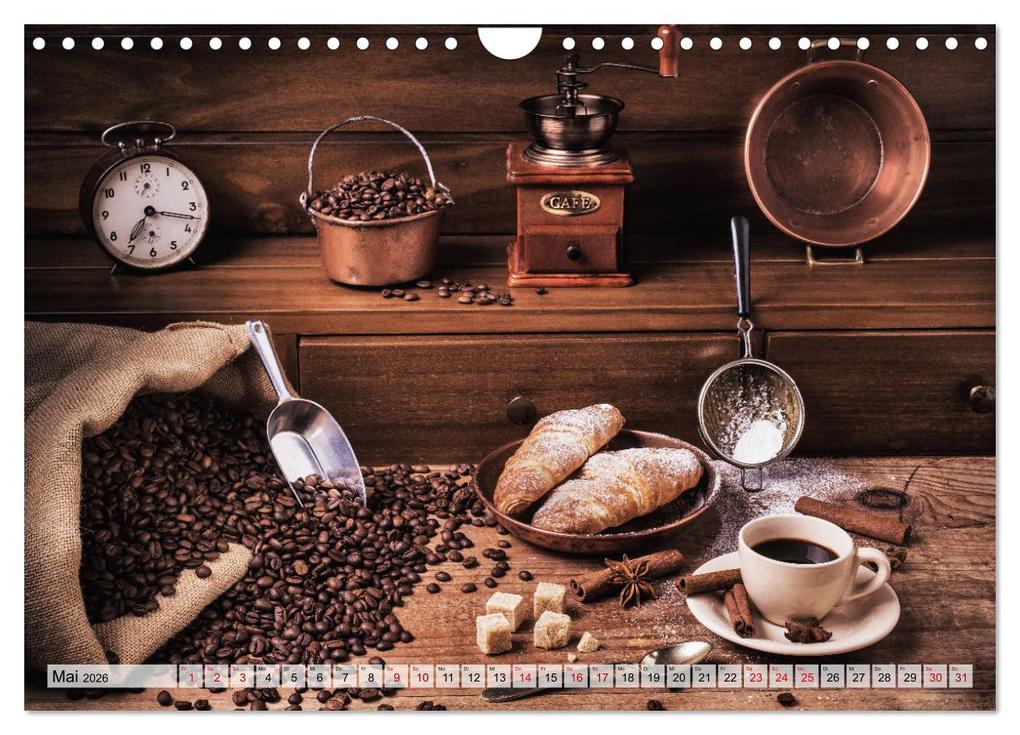 Weitere Ansicht: Lust auf leckeren Kaffee? (Wandkalender 2026 DIN A4 quer), CALVENDO Monatskalender | Calvendo, Gunter Kirsch