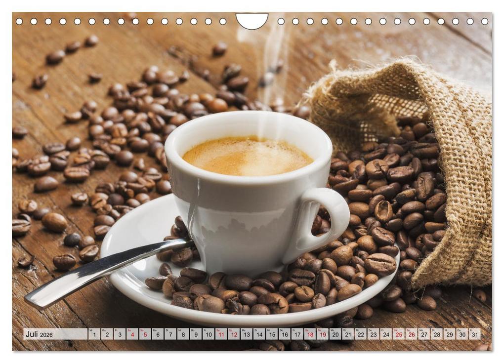 Weitere Ansicht: Lust auf leckeren Kaffee? (Wandkalender 2026 DIN A4 quer), CALVENDO Monatskalender | Calvendo, Gunter Kirsch