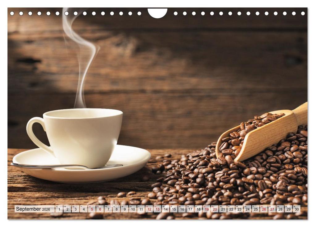 Weitere Ansicht: Lust auf leckeren Kaffee? (Wandkalender 2026 DIN A4 quer), CALVENDO Monatskalender | Calvendo, Gunter Kirsch