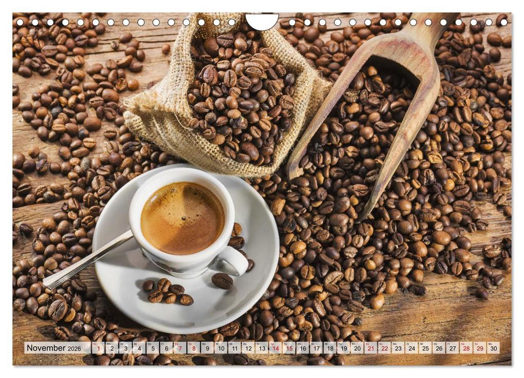 Weitere Ansicht: Lust auf leckeren Kaffee? (Wandkalender 2026 DIN A4 quer), CALVENDO Monatskalender | Calvendo, Gunter Kirsch