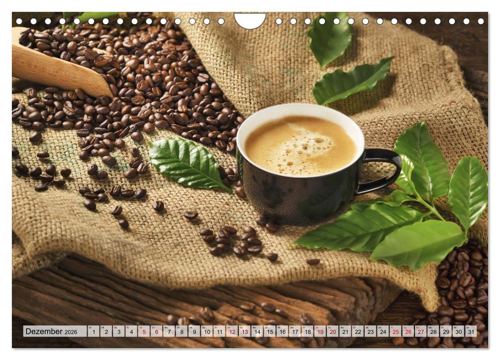 Weitere Ansicht: Lust auf leckeren Kaffee? (Wandkalender 2026 DIN A4 quer), CALVENDO Monatskalender | Calvendo, Gunter Kirsch