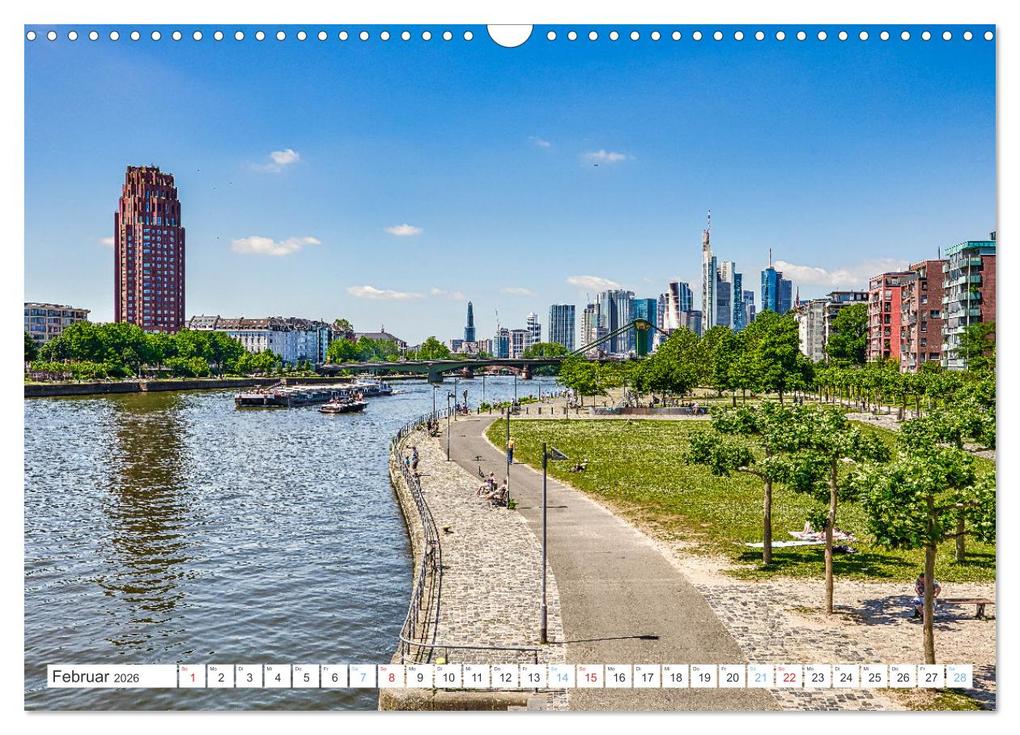Weitere Ansicht: Frankfurt - Wolkenkratzer und Tradition (Wandkalender 2026 DIN A3 quer), CALVENDO Monatskalender | Calvendo, Dieter Meyer