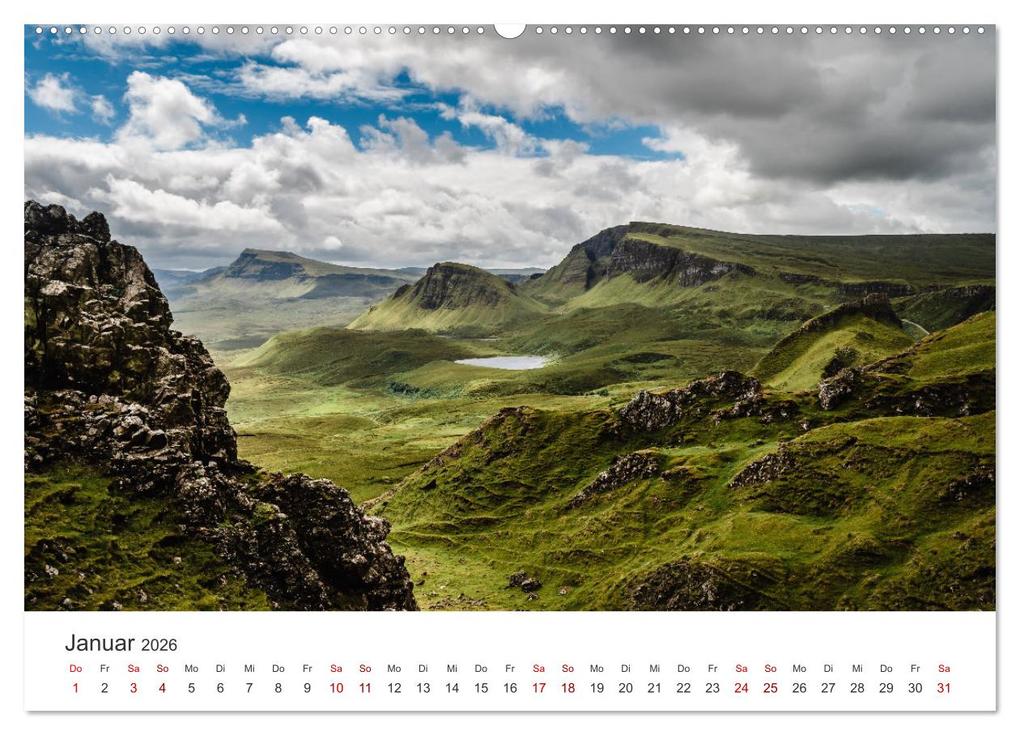 Weitere Ansicht: Schottland - Wunderschöne Landschaften und einzigartige Natur. (Wandkalender 2026 DIN A2 quer), CALVENDO Monatskalender | Calvendo, M. Scott