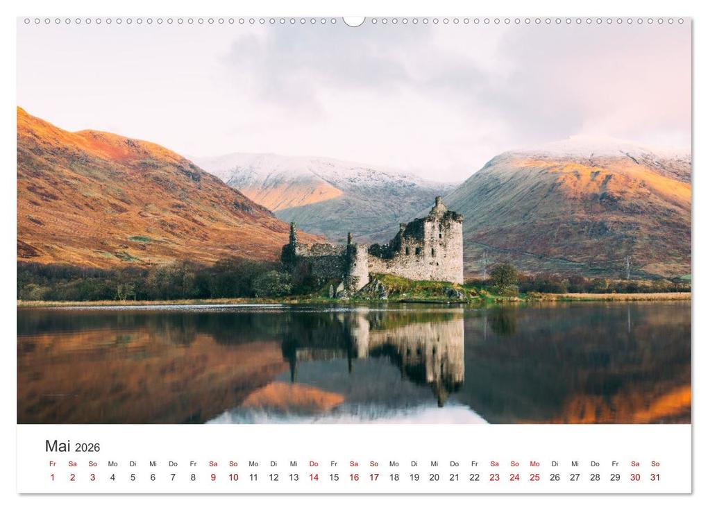 Weitere Ansicht: Schottland - Wunderschöne Landschaften und einzigartige Natur. (Wandkalender 2026 DIN A2 quer), CALVENDO Monatskalender | Calvendo, M. Scott