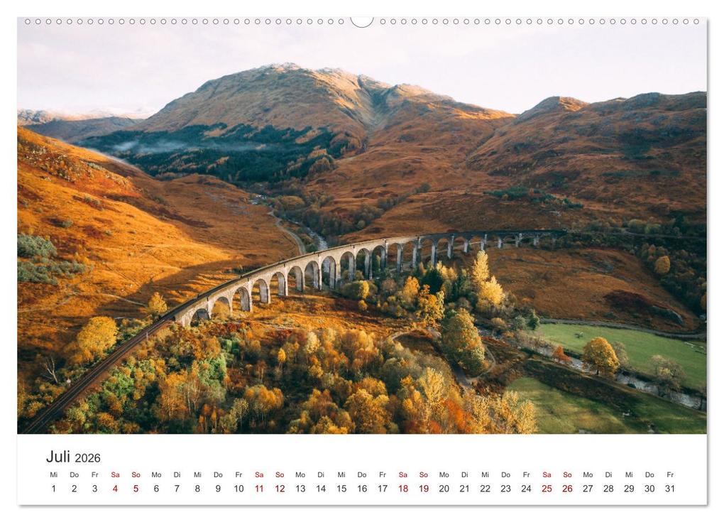 Weitere Ansicht: Schottland - Wunderschöne Landschaften und einzigartige Natur. (Wandkalender 2026 DIN A2 quer), CALVENDO Monatskalender | Calvendo, M. Scott