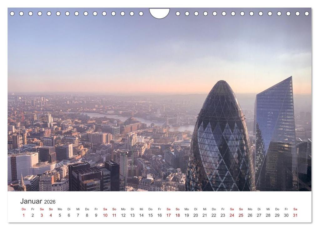 Weitere Ansicht: London - Die faszinierende Hauptstadt Englands. (Wandkalender 2026 DIN A4 quer), CALVENDO Monatskalender | Calvendo, M. Scott
