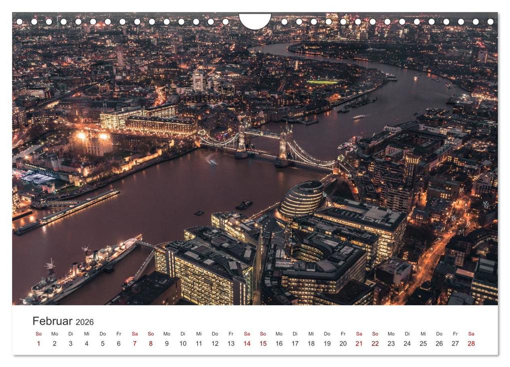 Weitere Ansicht: London - Die faszinierende Hauptstadt Englands. (Wandkalender 2026 DIN A4 quer), CALVENDO Monatskalender | Calvendo, M. Scott