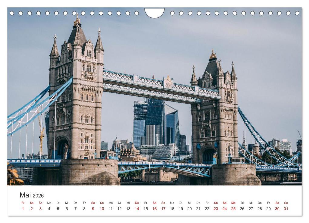 Weitere Ansicht: London - Die faszinierende Hauptstadt Englands. (Wandkalender 2026 DIN A4 quer), CALVENDO Monatskalender | Calvendo, M. Scott