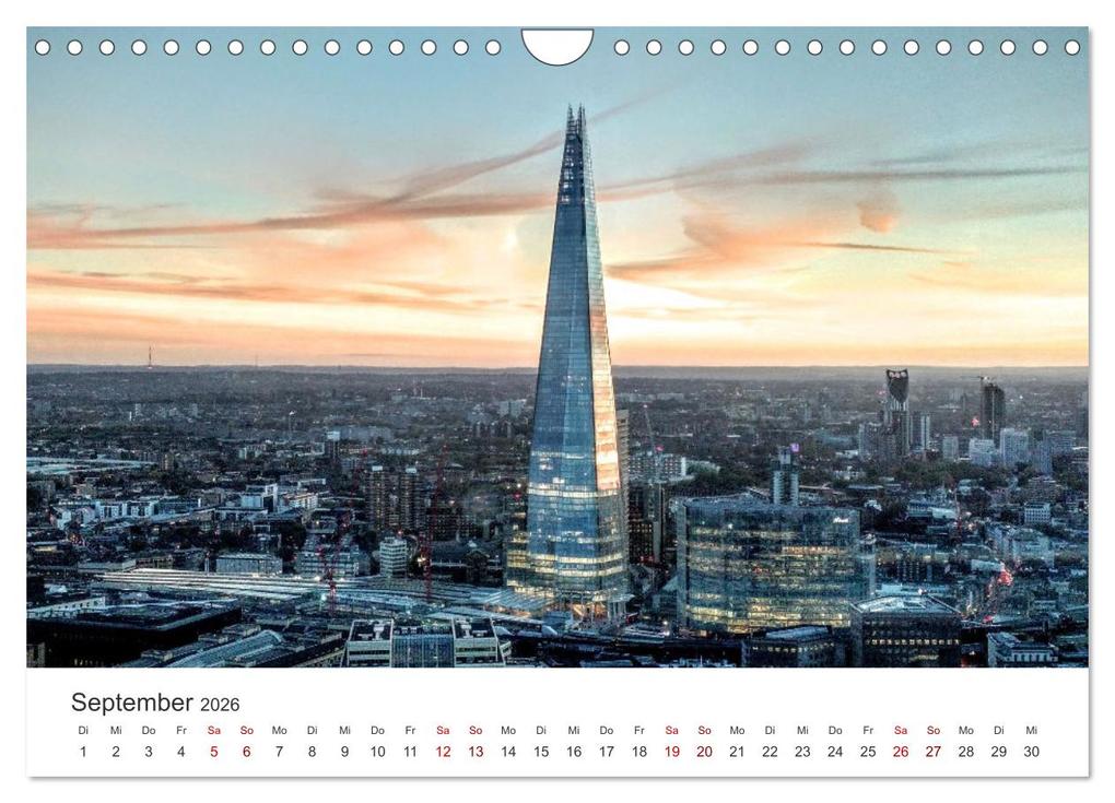 Weitere Ansicht: London - Die faszinierende Hauptstadt Englands. (Wandkalender 2026 DIN A4 quer), CALVENDO Monatskalender | Calvendo, M. Scott