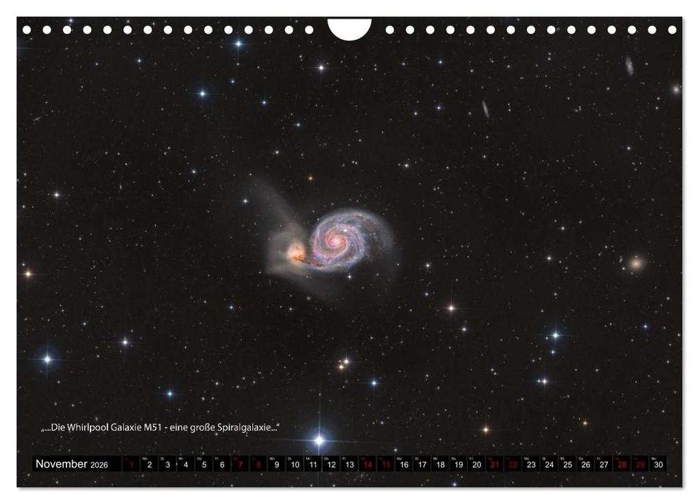 Weitere Ansicht: Astrofotografie - Wunder des Universums (Wandkalender 2026 DIN A4 quer), CALVENDO Monatskalender | Calvendo, Stefan, Stefan Stefan