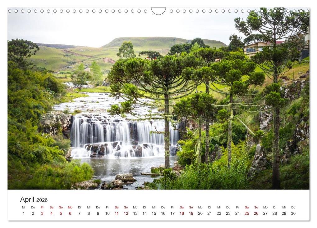 Weitere Ansicht: Brasilien - Karnevale, Fußball und Regenwälder. (Wandkalender 2026 DIN A3 quer), CALVENDO Monatskalender | Calvendo, SF, SF SF