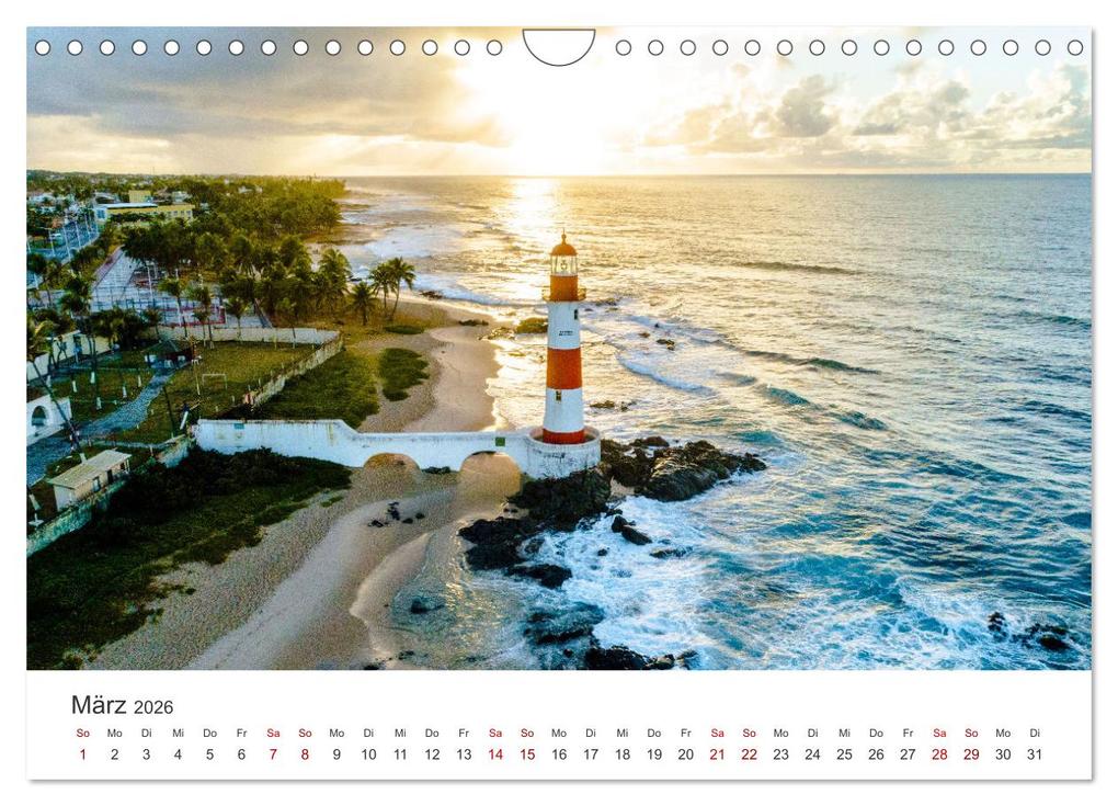 Weitere Ansicht: Brasilien - Karnevale, Fußball und Regenwälder. (Wandkalender 2026 DIN A4 quer), CALVENDO Monatskalender | Calvendo, SF, SF SF