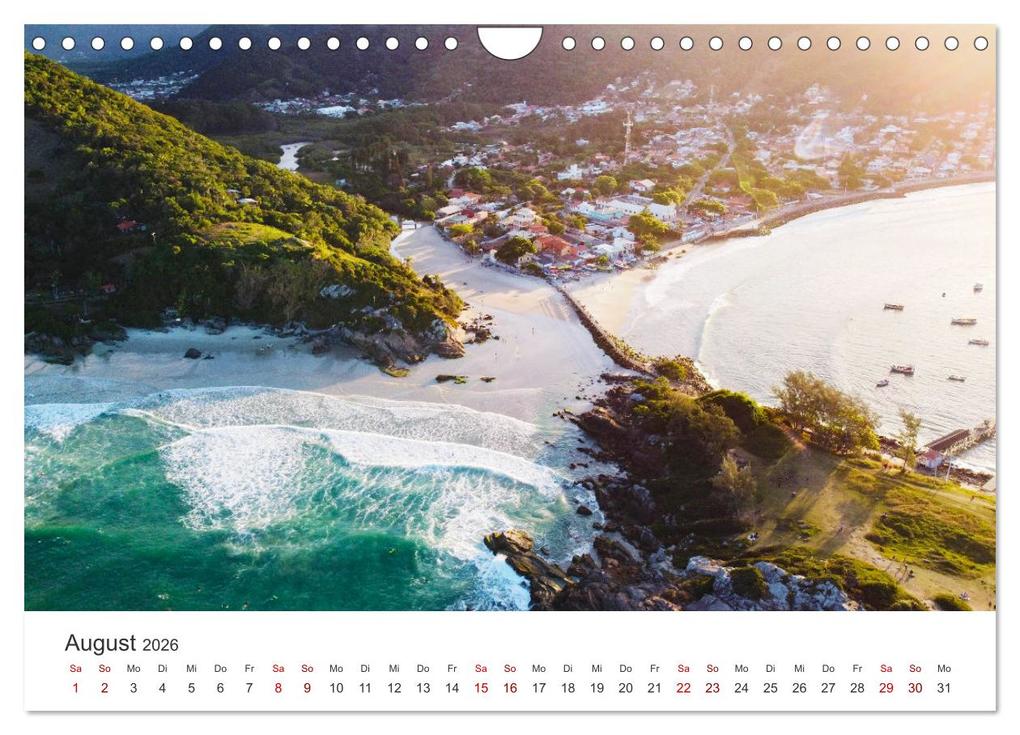 Weitere Ansicht: Brasilien - Karnevale, Fußball und Regenwälder. (Wandkalender 2026 DIN A4 quer), CALVENDO Monatskalender | Calvendo, SF, SF SF