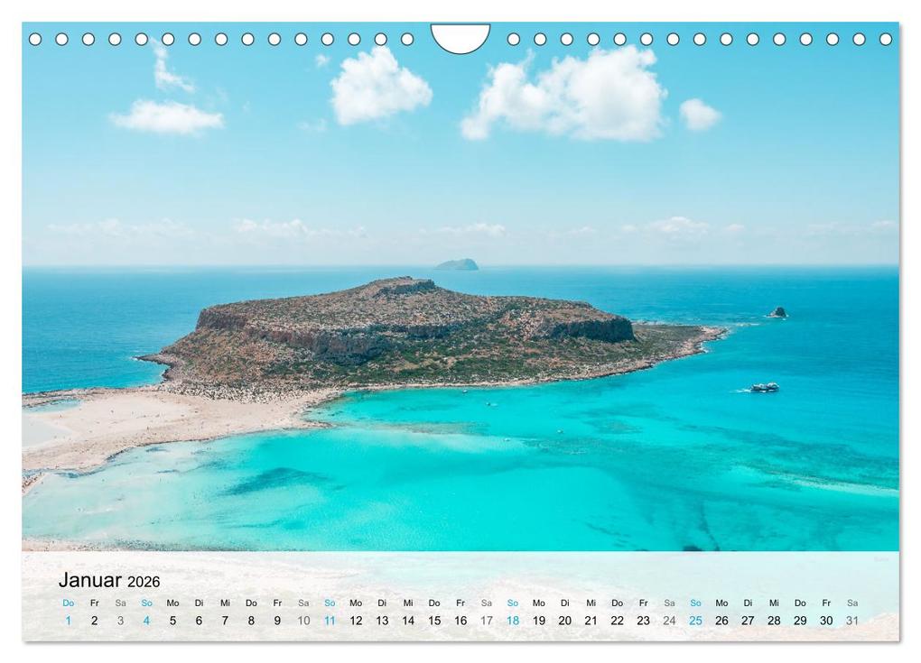 Weitere Ansicht: Kreta - Die Highlights der Insel (Wandkalender 2026 DIN A4 quer), CALVENDO Monatskalender | Calvendo, Thomas / Jastram, Elisabeth Jastram, Thomas und Elisabeth Jastram