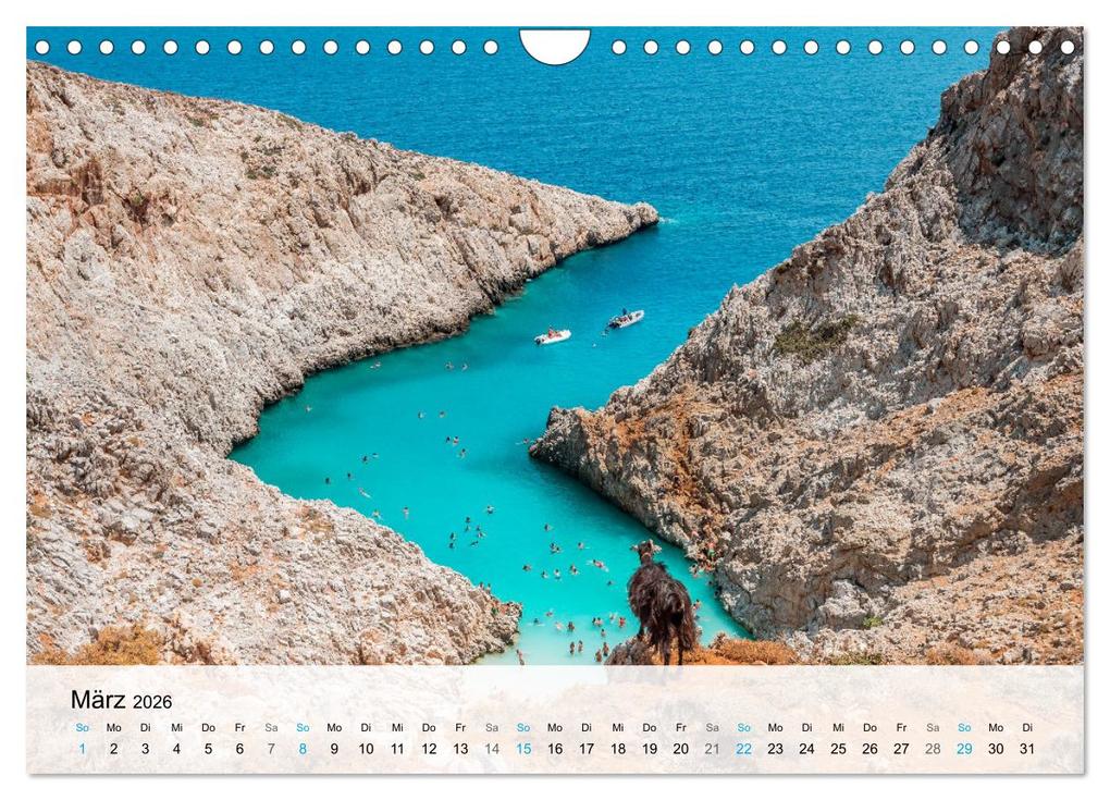 Weitere Ansicht: Kreta - Die Highlights der Insel (Wandkalender 2026 DIN A4 quer), CALVENDO Monatskalender | Calvendo, Thomas / Jastram, Elisabeth Jastram, Thomas und Elisabeth Jastram