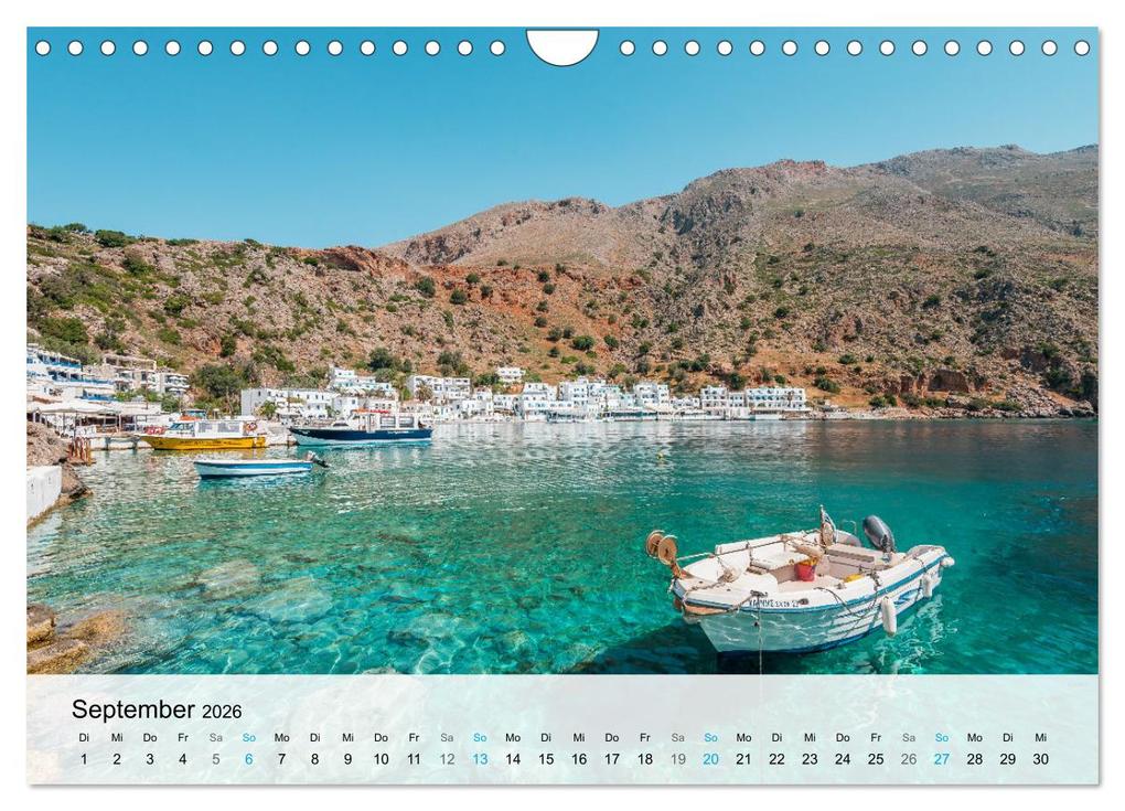 Weitere Ansicht: Kreta - Die Highlights der Insel (Wandkalender 2026 DIN A4 quer), CALVENDO Monatskalender | Calvendo, Thomas / Jastram, Elisabeth Jastram, Thomas und Elisabeth Jastram