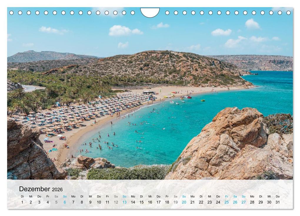 Weitere Ansicht: Kreta - Die Highlights der Insel (Wandkalender 2026 DIN A4 quer), CALVENDO Monatskalender | Calvendo, Thomas / Jastram, Elisabeth Jastram, Thomas und Elisabeth Jastram