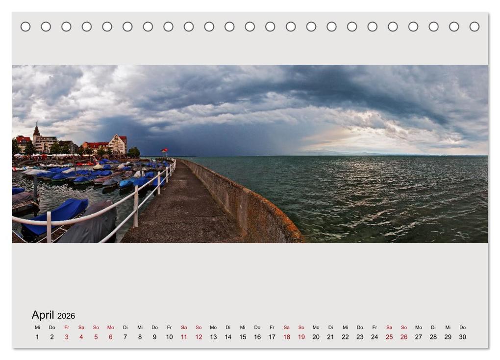 Weitere Ansicht: Bodensee - Landschaften (Tischkalender 2026 DIN A5 quer), CALVENDO Monatskalender | Calvendo, Ade Zech