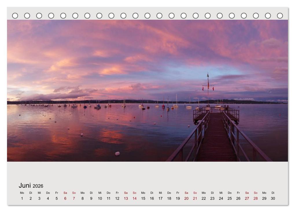 Weitere Ansicht: Bodensee - Landschaften (Tischkalender 2026 DIN A5 quer), CALVENDO Monatskalender | Calvendo, Ade Zech