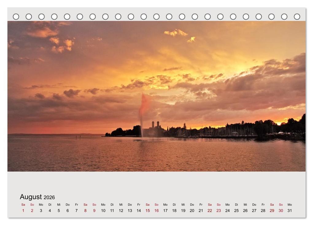 Weitere Ansicht: Bodensee - Landschaften (Tischkalender 2026 DIN A5 quer), CALVENDO Monatskalender | Calvendo, Ade Zech