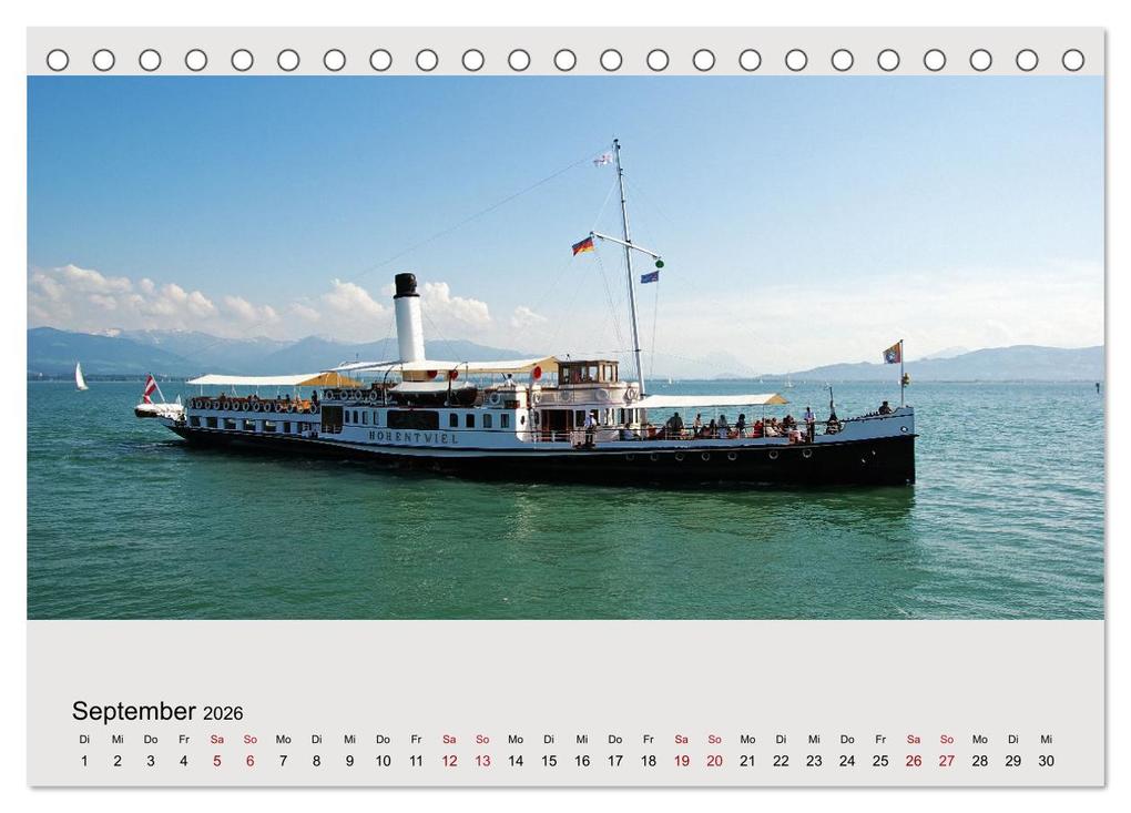 Weitere Ansicht: Bodensee - Landschaften (Tischkalender 2026 DIN A5 quer), CALVENDO Monatskalender | Calvendo, Ade Zech