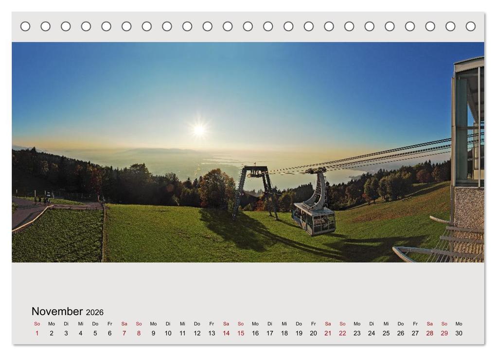 Weitere Ansicht: Bodensee - Landschaften (Tischkalender 2026 DIN A5 quer), CALVENDO Monatskalender | Calvendo, Ade Zech