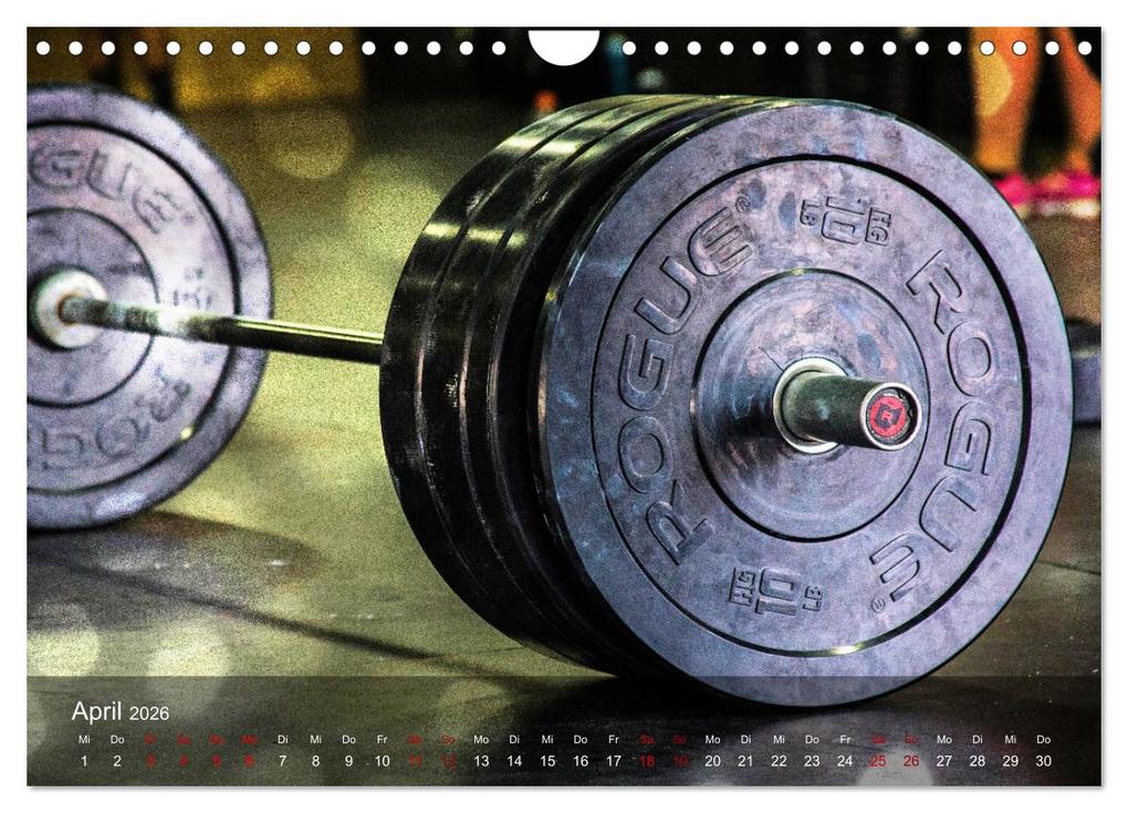 Weitere Ansicht: Kraftsport (Wandkalender 2026 DIN A4 quer), CALVENDO Monatskalender | Calvendo, Renate Utz