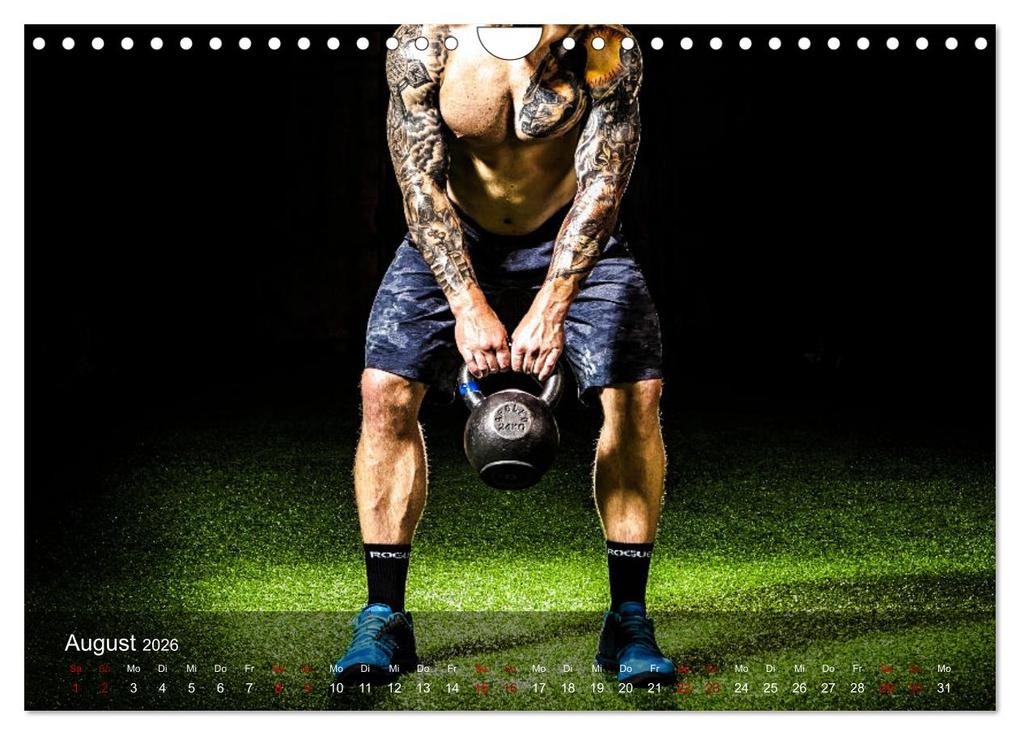 Weitere Ansicht: Kraftsport (Wandkalender 2026 DIN A4 quer), CALVENDO Monatskalender | Calvendo, Renate Utz