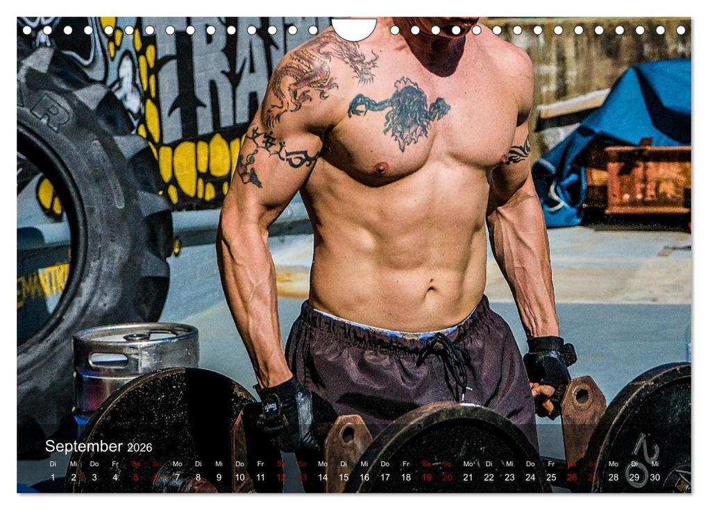 Weitere Ansicht: Kraftsport (Wandkalender 2026 DIN A4 quer), CALVENDO Monatskalender | Calvendo, Renate Utz