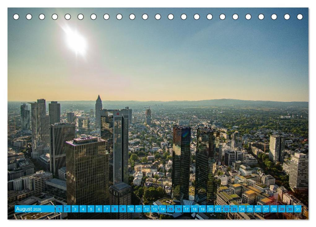 Weitere Ansicht: Towers of Frankfurt Fotokalender 2026 (Tischkalender 2026 DIN A5 quer), CALVENDO Monatskalender | Calvendo, shadiego, shadiego shadiego