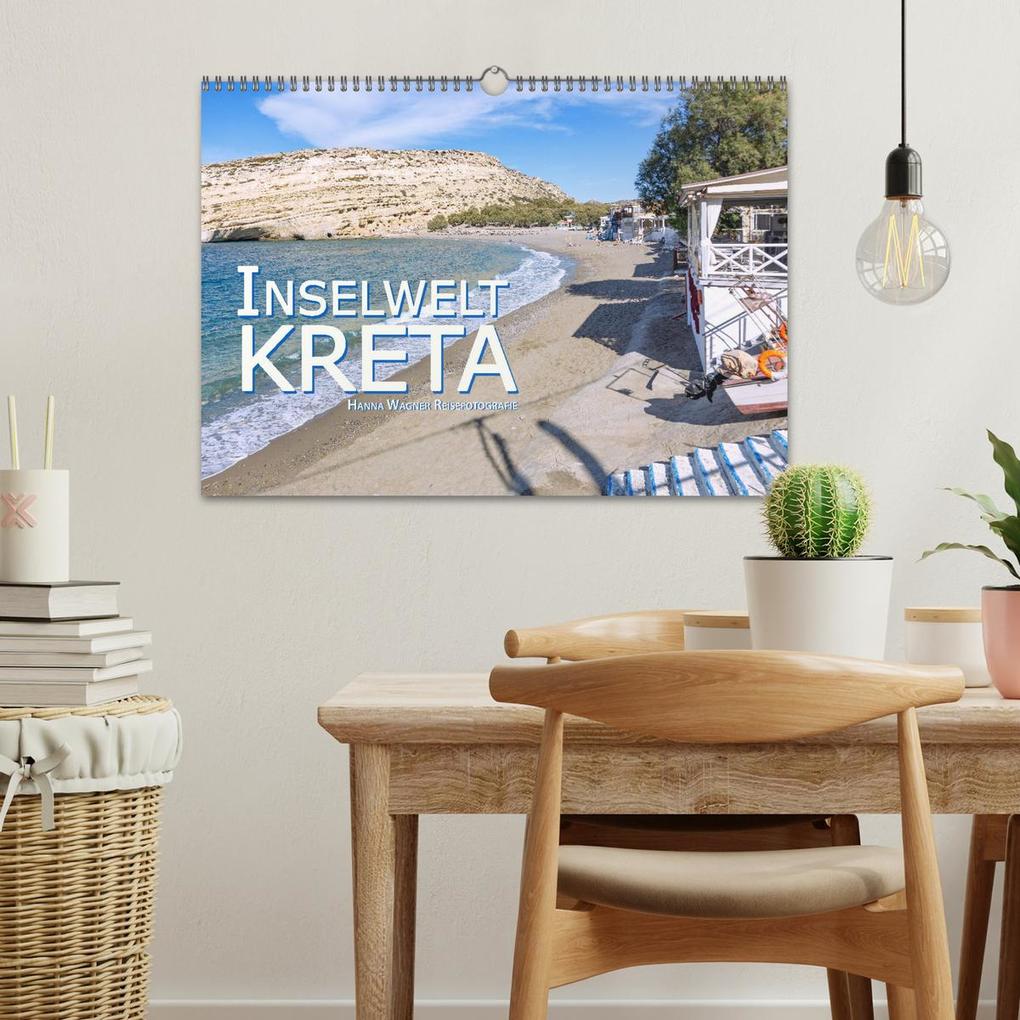 Weitere Ansicht: Inselwelt Kreta (Wandkalender 2026 DIN A3 quer), CALVENDO Monatskalender | Hanna Wagner, Calvendo