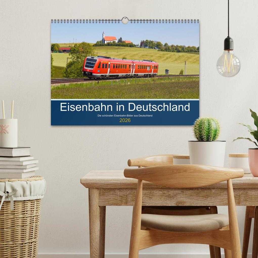 Weitere Ansicht: Eisenbahn in Deutschland (Wandkalender 2026 DIN A3 quer), CALVENDO Monatskalender | Markus Mainka, Calvendo