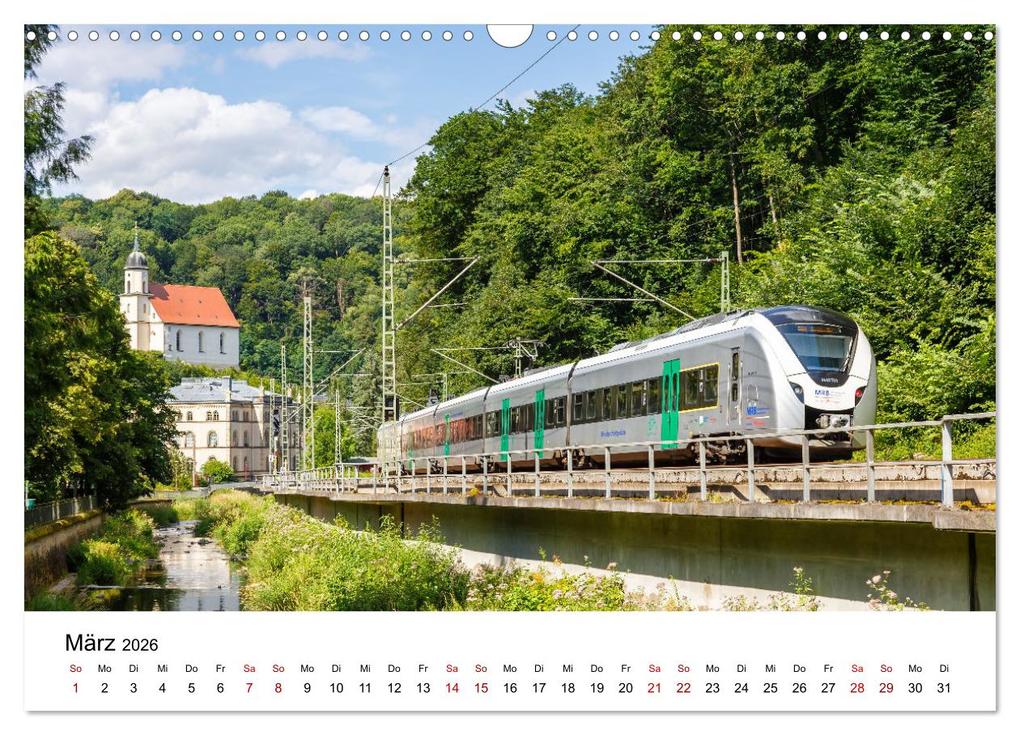 Weitere Ansicht: Eisenbahn in Deutschland (Wandkalender 2026 DIN A3 quer), CALVENDO Monatskalender | Markus Mainka, Calvendo