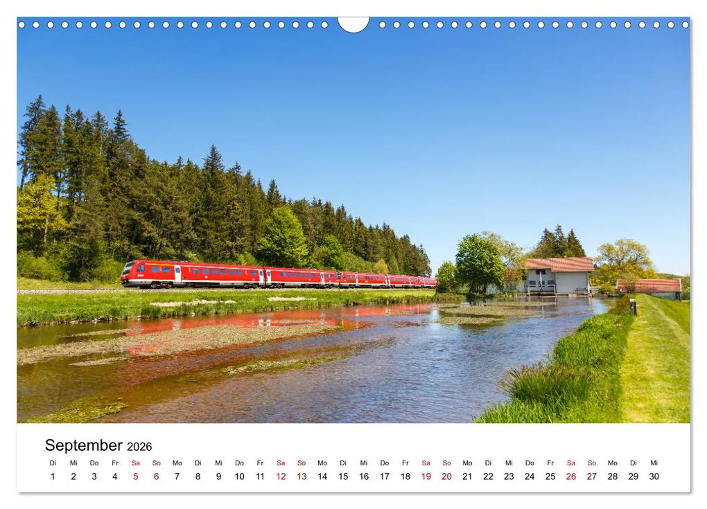 Weitere Ansicht: Eisenbahn in Deutschland (Wandkalender 2026 DIN A3 quer), CALVENDO Monatskalender | Markus Mainka, Calvendo