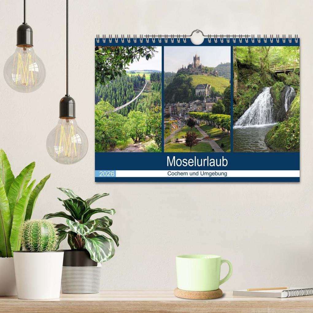 Weitere Ansicht: Moselurlaub - Cochem und Umgebung (Wandkalender 2026 DIN A4 quer), CALVENDO Monatskalender | Anja Frost, Calvendo