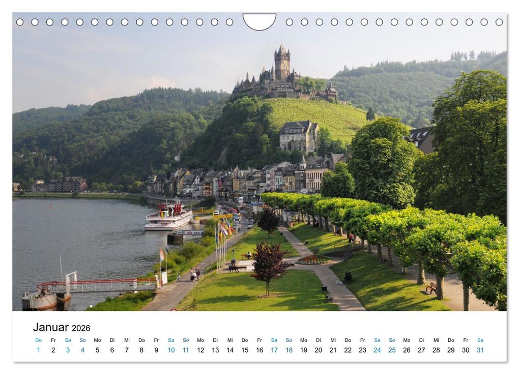 Weitere Ansicht: Moselurlaub - Cochem und Umgebung (Wandkalender 2026 DIN A4 quer), CALVENDO Monatskalender | Anja Frost, Calvendo