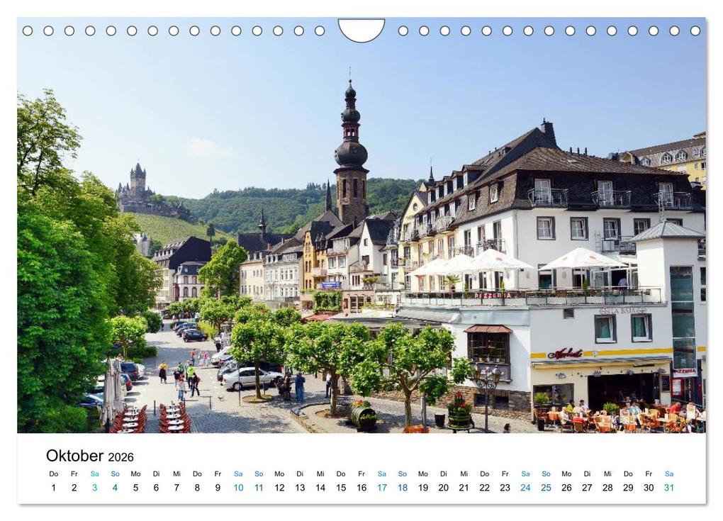 Weitere Ansicht: Moselurlaub - Cochem und Umgebung (Wandkalender 2026 DIN A4 quer), CALVENDO Monatskalender | Anja Frost, Calvendo