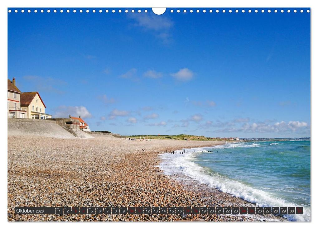 Weitere Ansicht: Frankreichs Norden - Entlang der Côte d'Opale (Wandkalender 2026 DIN A3 quer), CALVENDO Monatskalender | Daniela Tchinitchian, Calvendo